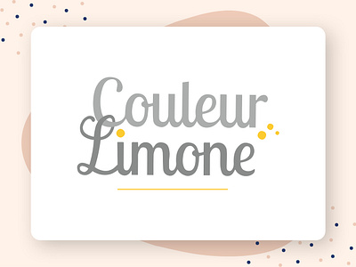 Couleur Limone branding building couleur identity immobilier lemon lemons limone logo logo design logotype real estate realestate