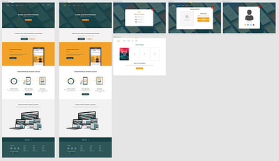 Banner Generator UI app branding design illustration ui ux web website