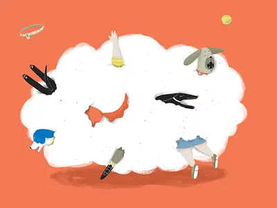 Dog fight book childrens book childrens illustration dog illustration dogs draw drawing illustration