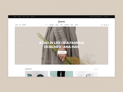 Journo blog blogger creative creative blog creative magazine culture design editorial journal journalist lifestyle lifestyle blog magazine modern newspaper publishing theme ui web design wordpress