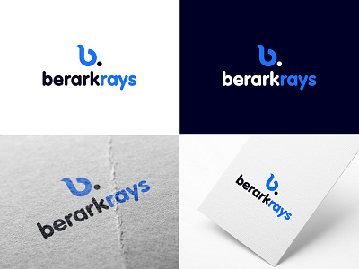 Berark Rays / Branding b letter b mark blue branding ceative friend karthik logo softwate company trend ui ux