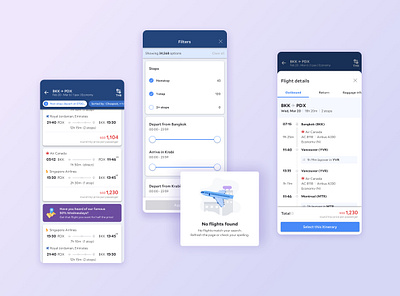 Flight app search results aggregator agoda airport baggage bundled flights departure filters flight detail flight search flights outbound price display return search search bar search card search results sorts