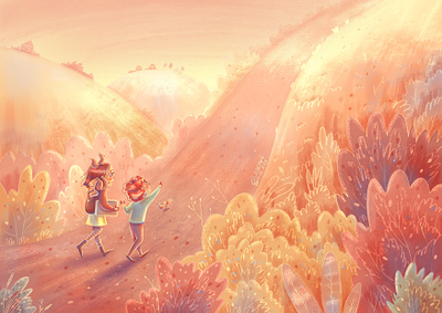 Silva Autumn childrenbookillustration illustration kidillustration