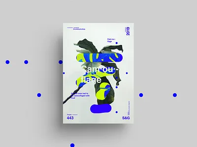 Show &Go l 443 Cam·ou·flage abstract design illustration minimal nature poster art poster design swiss type ui web