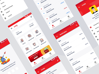 Sohoj - Remittance app redesign 2019 trend android app app design application clean ui interface landingpage minimal minimalist mobile mobile app mobile app design product design ui uidesign uiux ux visual design web design