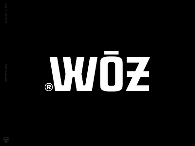WÓZ Premium Transport black blackandwhite branding design foxtrot foxtrot studio foxtrotstudio identity logo logo mark logotype mark monochromatic poland print silver studio typo typography wordmark