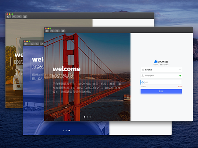 Web Login Page login ui web