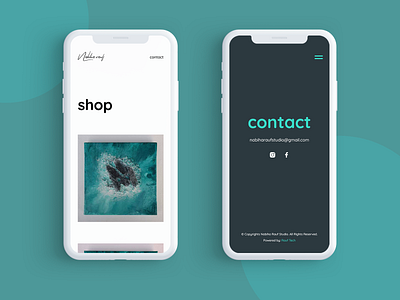 Nabiha Rauf Responsive Website artist ecommerce shop iphone x paintings reactjs responsive design responsive web design ui ui design uiux ux web design web development website website design