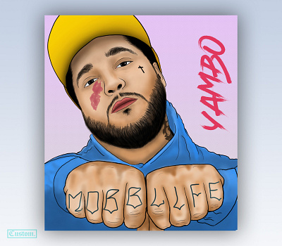 Asap Yams digital art design digitalart illustration photoshop simple sketch vector