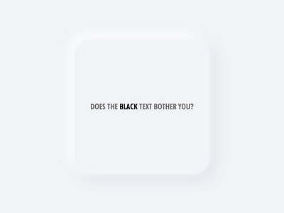 Soft UI element design drop shadow element minimalist shape soft shadow text