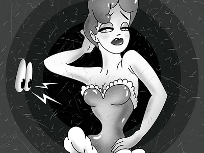 ++ 1943 design funny girl illustration vector web