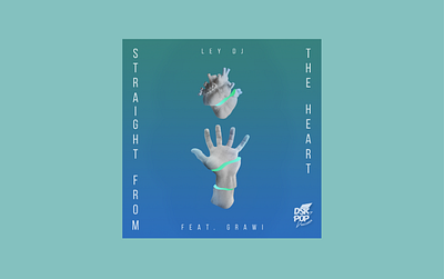 Straight from the heart cover single branding coversingle design music musician