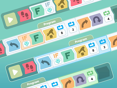 Rodocodo: Kids educational coding app UI UX app product design ui ui elements ux