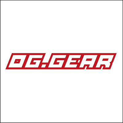 OG.GEAR clothes illustrator logo streetwear