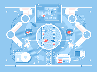 Exact edits edits exact flat illustration infographic kit8 technologies vector