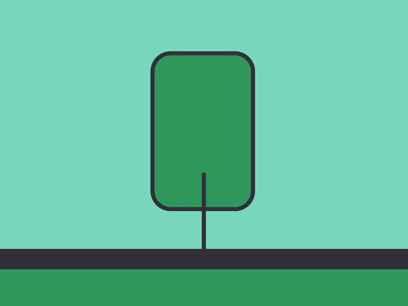 Tree Cycle illustration motion design motion design school motiongraphics vector