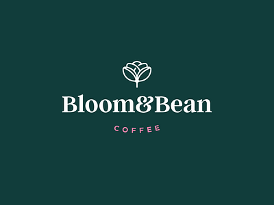 Bloom & Bean brand design brand identity brandidentity branding branding agency branding design coffee branding coffee logo flower identity identity design logo logo design logo lockup logodesign logofolio logotype minimal design minimalist logo