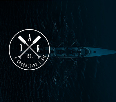 OAR Co. Consulting brand identity branding corporate custom logo design illustration logo logodesign minimal simple typography