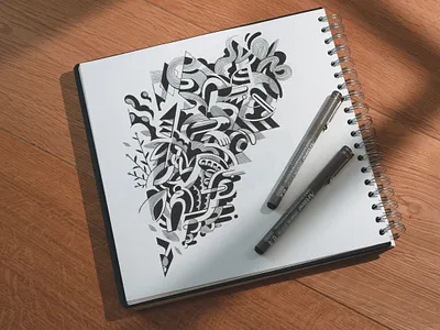 Punta - Sketchbook belgium black white black and white blackandwhite design art doodle doodle art doodleart doodling drawing drawing ink drawingart illustration illustration art improvisation inkonpaper sketchbook