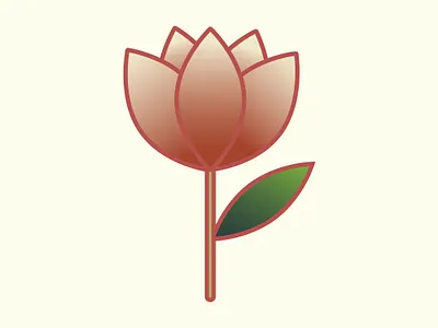 Flower art concept design digitalart flat flat design flat illustration flatdesign flower icon idea illustration illustrator line modern simple sticker style symbol vector