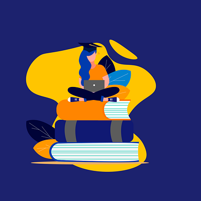 illustration student for Visa Belarus adobeillustration ai design graphic graphic design graphicdesign illustration illustration graphic design ui vector