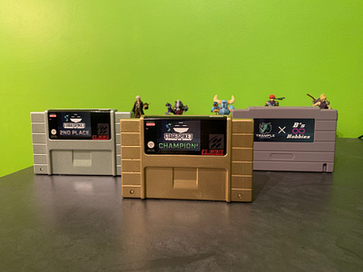 SNES Cartridge Trophies bros cartridge esports game gaming label nintendo smash snes ssb sticker stream super tournament trophy twitch ultimate