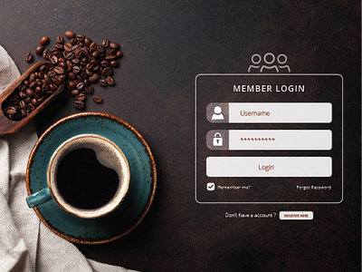 Login Screen branding design web design