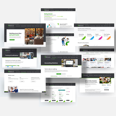 QuickBooks Accountant branding design desktop digital responsive ui user experience user interface uxdesign web web design web designer