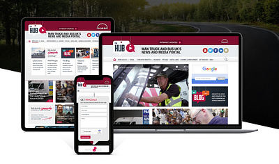 MAN Truck & Bus UK web design web development