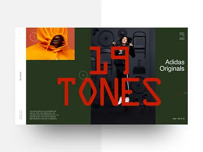 Bansa - Homepage 02 branding design composition concept helvetica interface landing page layout ocr overlapping photography website typography ui visual identity web design