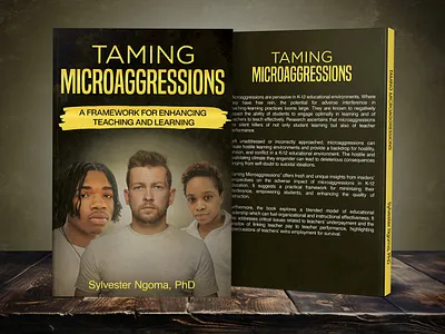 Taming Microaggressions 3d book mockup amazon kdp book book cover book cover art book cover design book cover designer book cover mockup book design ebook ebook cover educational book cover epic epic book epic book covers epic bookcovers epic covers paperback professional book cover taming microaggressions