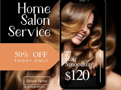 Social Media Poster Design branding design graphic design graphics graphics designer home salon home salon service illustration salon salon poster design social media design social media post social media poster social media poster design