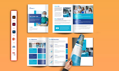 Healthcare Brochure | Medical Services Profile | Wellness Guide birthday flyer branding brochure company profile dance flyer design flyer food flyer food poster graphic design gym poster health flyer logo medical brochure motion graphics party flyer social media design social media management social media marketing sports flyer