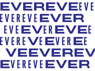Evereve brand branding color design lettering pattern type typography