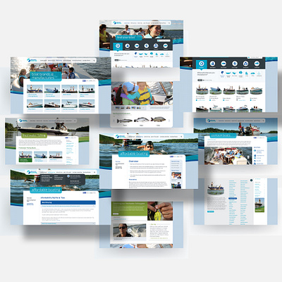 Discovery Boating Website Re-design boat boating branding design digital digital design fishing responsive ui user experience user interface ux web web design website website design