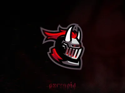 Knight Mascot Logo angry branding dead demon design e sports illustration knight logo mascot mascot logo red vector