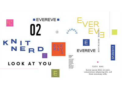 Evereve brand branding color design icon lettering logo pattern type typography