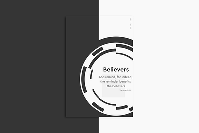 Branding | Shapes Believers abstract art believers color illustration minimal poster posterdesign retro shapes simple swiss texture type typography ui vector wanderlust