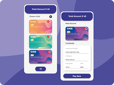 Card Checkout app daily ui dailyui002 dailyuichallenge design illustration ui ux