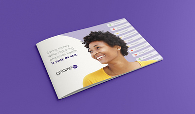 GnomeDX Corporate Brochure booklet booklet design brochure brochure design brochure layout corporate corporate brochure dna dna testing information print startup