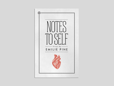 Notes To Self - Book Cover Design book book cover book design book jacket design dublin graphic design ireland literature print publishing typography