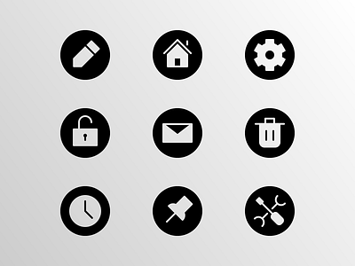 Basic UI Badge (Glyph) app badge button creative design doodle glyph icon icon bundle icon set iconfinder iconography pack pictogram ui uiux user interface vector web website