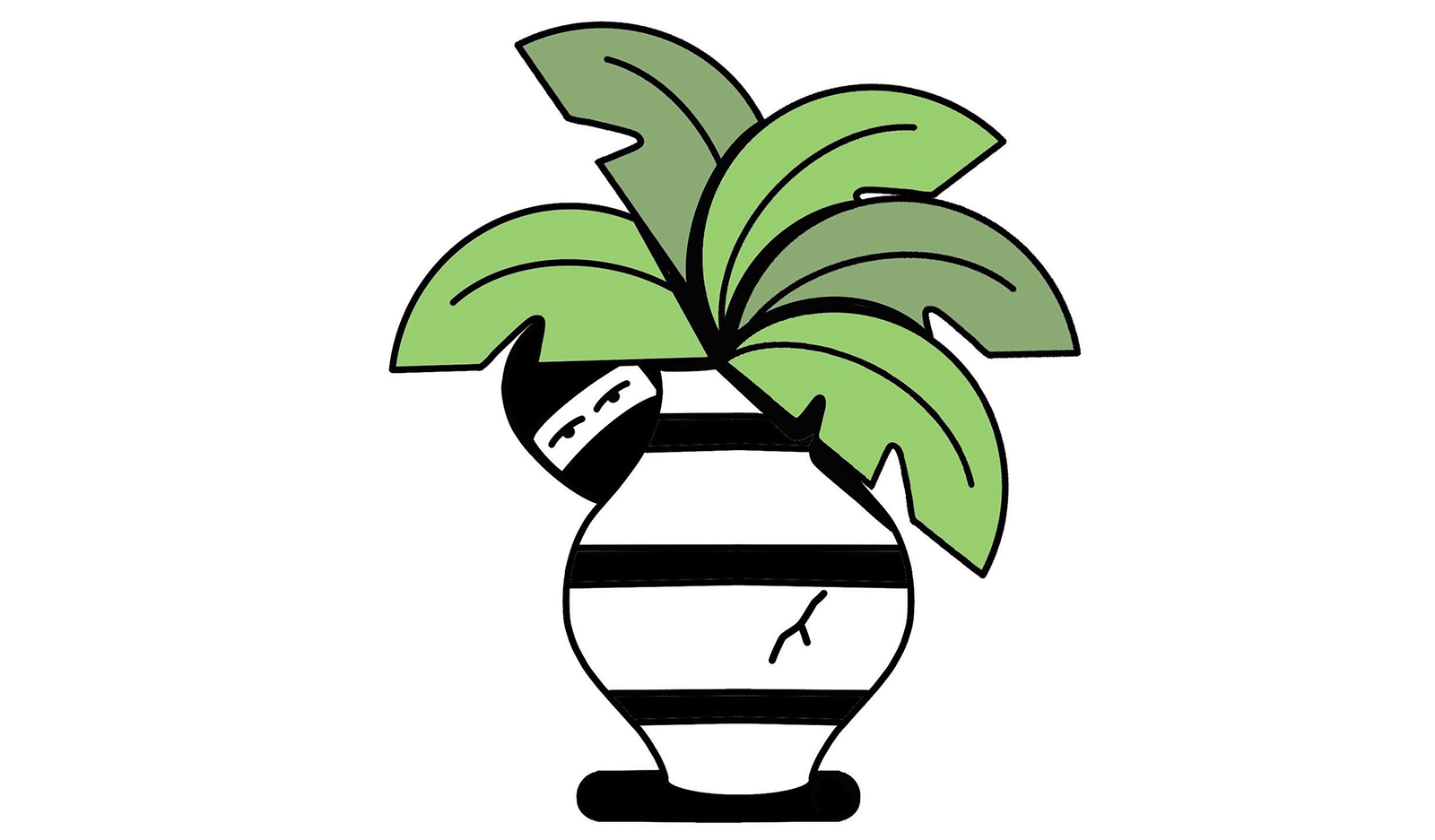 Ninjare editorial illustration illustration minimal vector