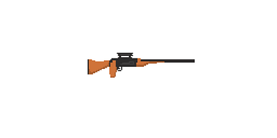 pixel western sniper pixel art