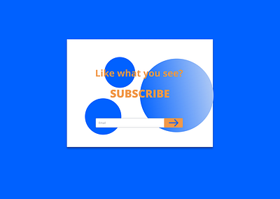 Subscribe Daily Ui