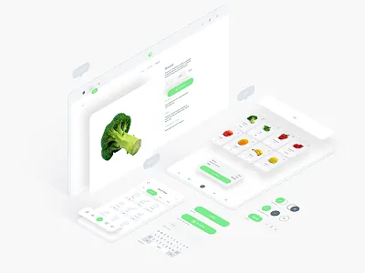 Free Food UI Kit For Adobe XD adobexd branding design food app food ui kit freebie freebies ui ui design ui kit ui kits ux
