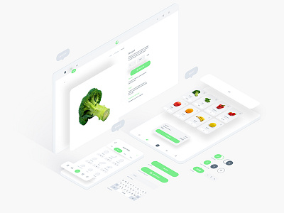 Free Food UI Kit For Adobe XD adobexd branding design food app food ui kit freebie freebies ui ui design ui kit ui kits ux