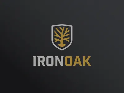 IronOak Identity brand identity branding identity logo logotype