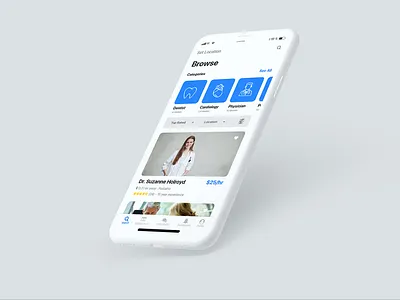 Book Doctor - Doctor Appointment App mockup ui ui ux design uidesign ux ux desgin ux design