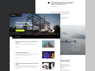 Baker Tilly - Insights article design editorial layout web website